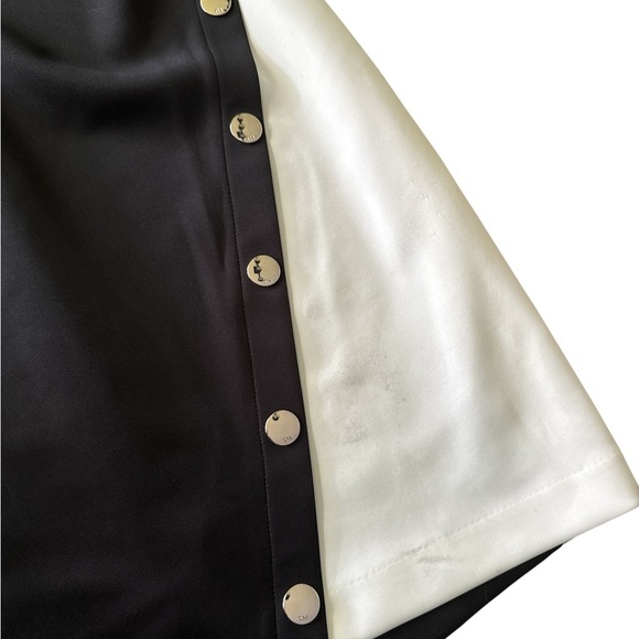 Tommy Hilfiger Asymmetrical Black and White Dress - Picture 3 of 7